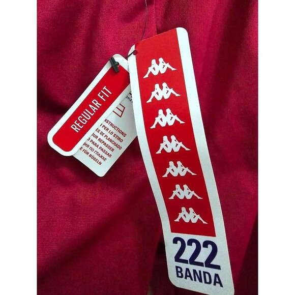 Kappa Women's Graphic Tearaway Track Pants, Size S, Red/White/Gold, MSRP… - Picture 11 of 13